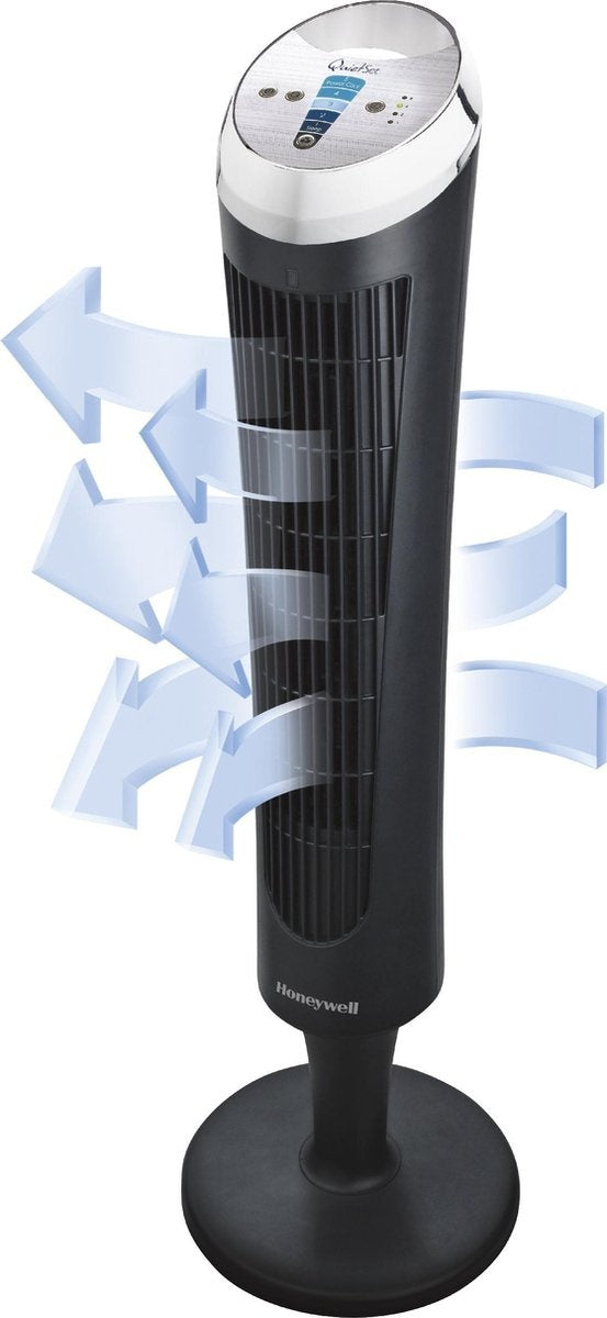 Honeywell HY254E4 - Torenventilator - Zwart - Met afstandsbediening