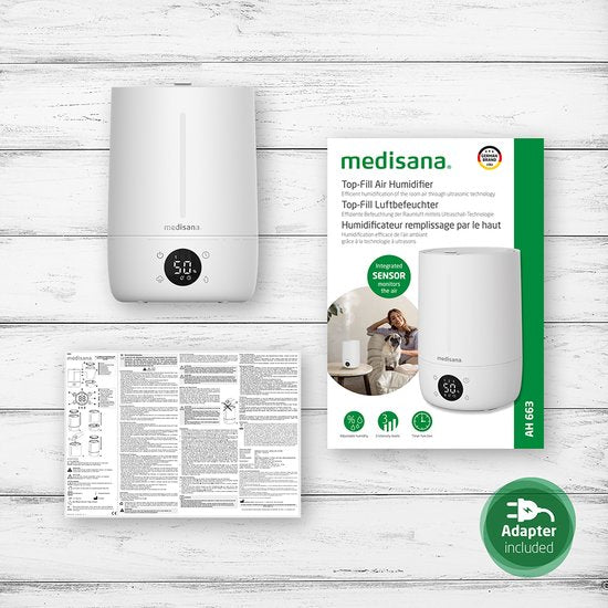 Medisana AH 663 - Humidificateur Top-Fill