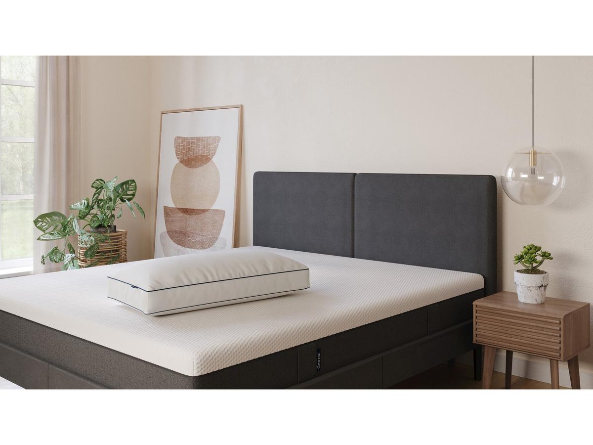 Coussin Emma « Cloud » - Technologie Cloud Touch - dimensions 80 x 80 - Blanc
