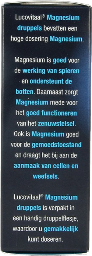 Lucovitaal - Gouttes de citrate de magnésium, 50 ml