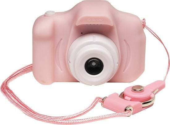 Camera Full HD pour enfants - Denver - Caméra Selfie - 40MP - Appareil photo numérique pour enfants - Photo et vidéo - Jeux - KCA1340 - Rose