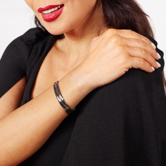 Laura Ferini Ladies Bracelet Strati Silver - Bracelet en argent - Plaqué or blanc 18K - Bijoux - Accessoires - Bijoux - Bracelet pour femme