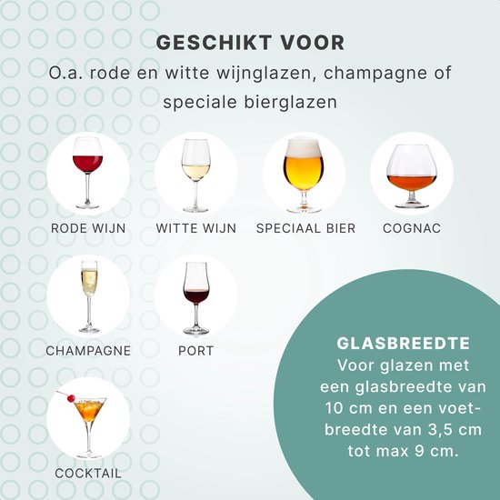 Porte-verres à vin - Porte-verres à vin suspendu - Porte-verres à vin - Porte-verres suspendu - Métal noir mat