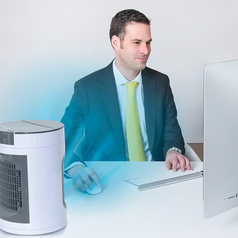 Refroidisseur d'air Livington SmartChill - Format compact - Faible consommation d'énergie - Refroidissement puissant