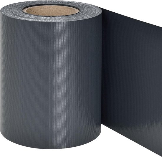 Bandes d'intimité en PVC - 1 pièce - Anthracite