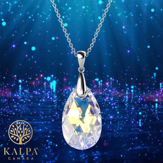 Collier femme avec pendentif - Yolora - Argent