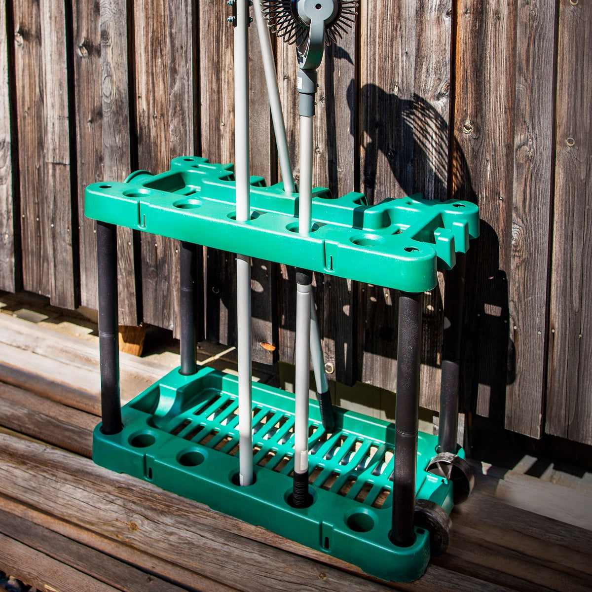 Porte-outils UPP à roulettes - Jusqu'à 10 outils - 36 x 76 x 58,5 cm - Vert