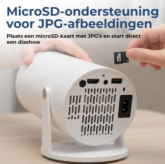 Denver Mini Beamer - Full HD 1920*1080P - 175 ANSI Lumens - Projecteur - Home cinéma - HDMI - USB-C - PR2500