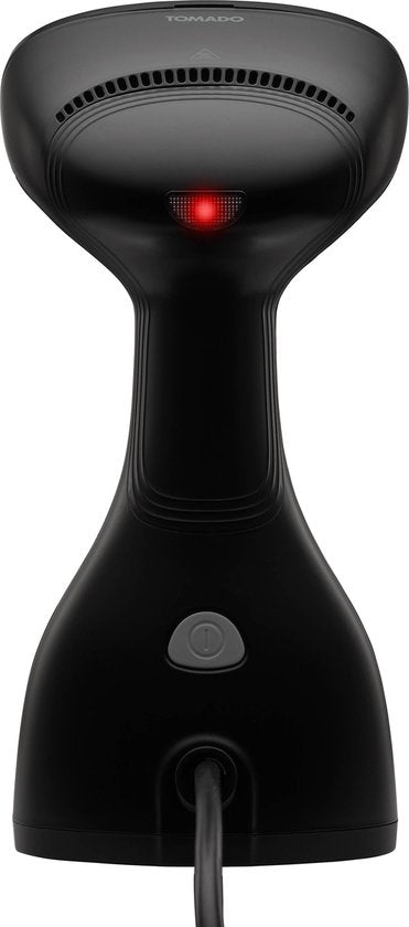 Tomado TSH1201B - Défroisseur pour vêtements - Défroisseur pour les mains - Démêleur - Nettoyeur à vapeur - 2 brosses incluses - Noir