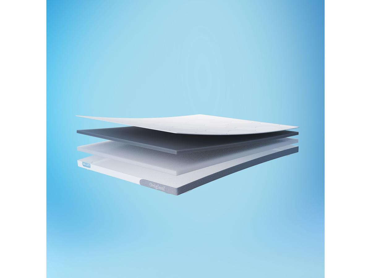 Cloudpillo Topper The Original - Surmatelas confortable - 180 x 210 cm - Blanc