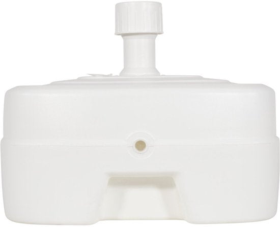CN Continental Plastic Parasol Base White | Fillable 45 litres
