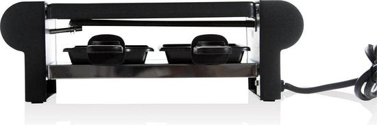 Boska Raclette Mini 220V - pour fondre et griller - 2 personnes - Noir