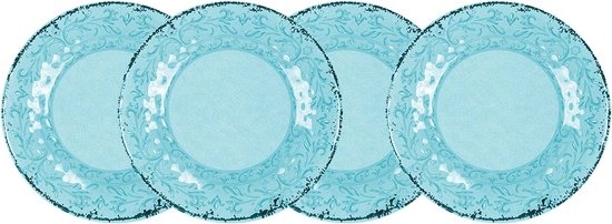 Gimex - Stone Line - Assiette creuse - Opal - 4 pièces