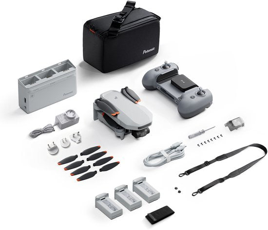 Potensic ATOM 2 Fly More Combo EU - Drone 8K - Capteur CMOS 1,2 pouce - Portée de 10 km - Autonomie de vol de 32 minutes - 249 grammes
