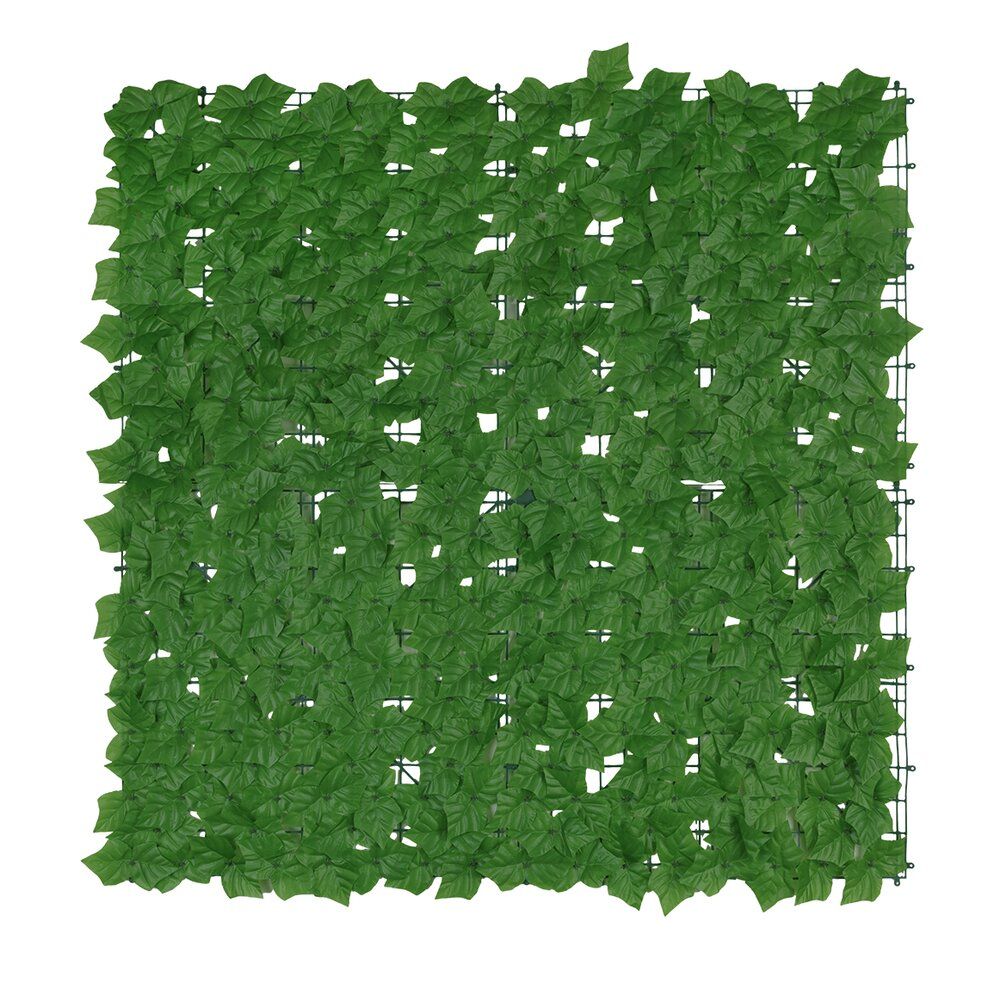 WENKO Ivy Brise-vue vert - 3 x 1 m - Plastique