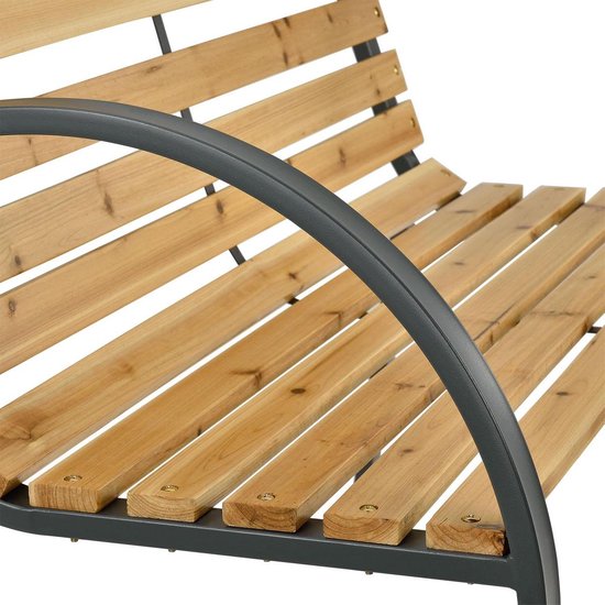 Banc de jardin 2 places - Modena - Bois de tremble