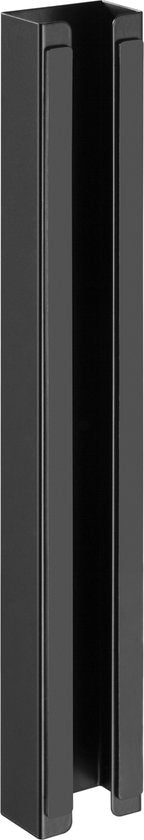 Chemin de câbles magnétique - range-câbles bureau - noir