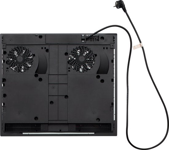 Inventum IKI6008 - Plaque de cuisson à induction encastrable - 60 cm - 4 zones de cuisson - plug and play monophasé - Rimless - Noir