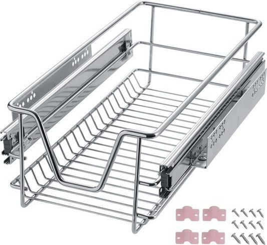 Etagère de cuisine télescopique extensible - pour armoire de cuisine - largeur 30 cm - 402014