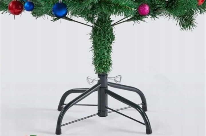 Sapin de Noël artificiel « Spar Groen » 120 cm – 208 branches – Fabriqué à la main et réaliste