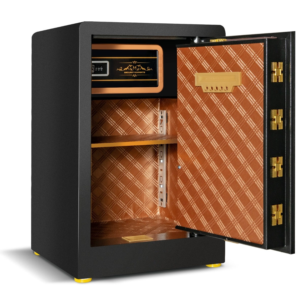 Coast Safe Tresor 42.5 L Coffre-fort pour armoire Stahl-Heimsafe avec clavier numérique et serrure à clé