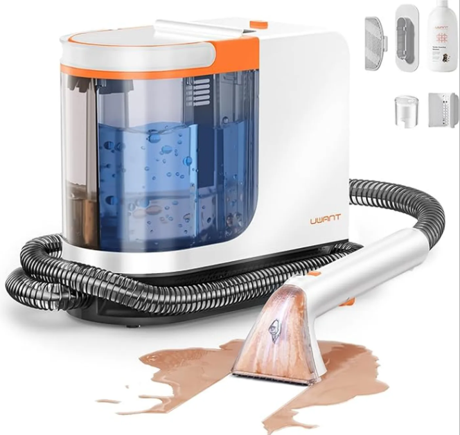 Nettoyeur de moquette UWANT B300pro - Puissance d'aspiration de 18 kPa - Autonettoyant
