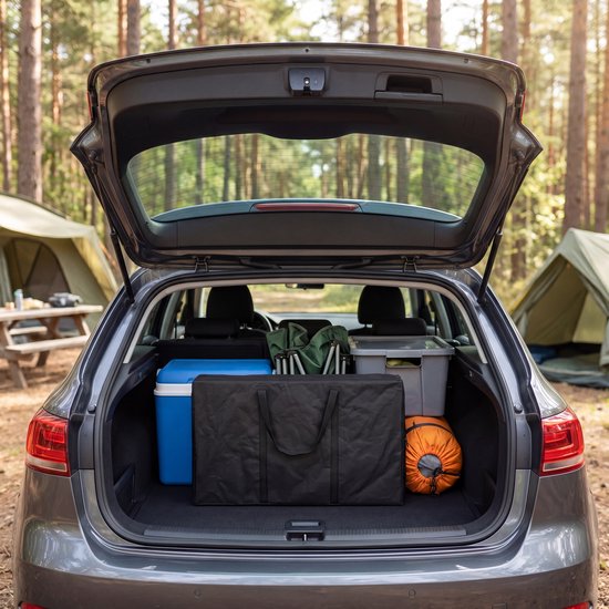 Cuisine de camping Tristar – Pliable – 100 x 50 cm – Avec évier – Structure en aluminium – Meuble de camping et cuisine d'extérieur – Sac de transport inclus – Pieds réglables – KI-0825