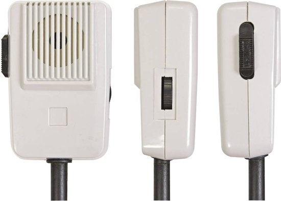 Mégaphone Velleman, bandoulière, sirène, fonction parole, sifflet, microphone amovible, 25 W, 500 m