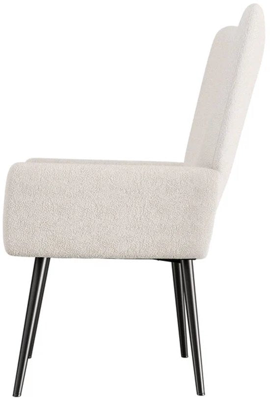Fauteuil / Recliner Odense - Beige - Tissu bouclé