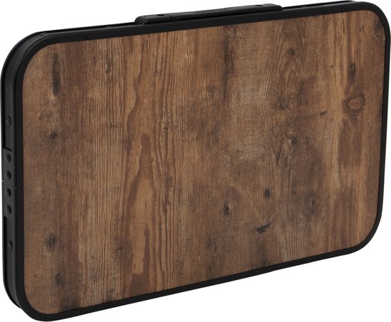 Bo-Camp - Industriel - Table - Woodbine - Pieds amovibles - 56x34 cm
