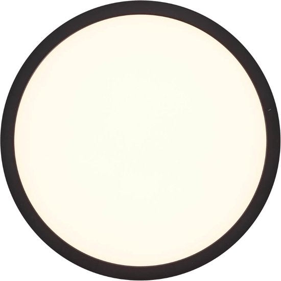 Brilliant Tuco - Plafonnier - LED 16 W - 3000 K - Noir/Blanc
