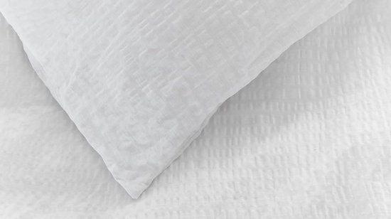 Beddinghouse Wave housse de couette - Plain - Lits-Jumeaux - 240x200/220 - White