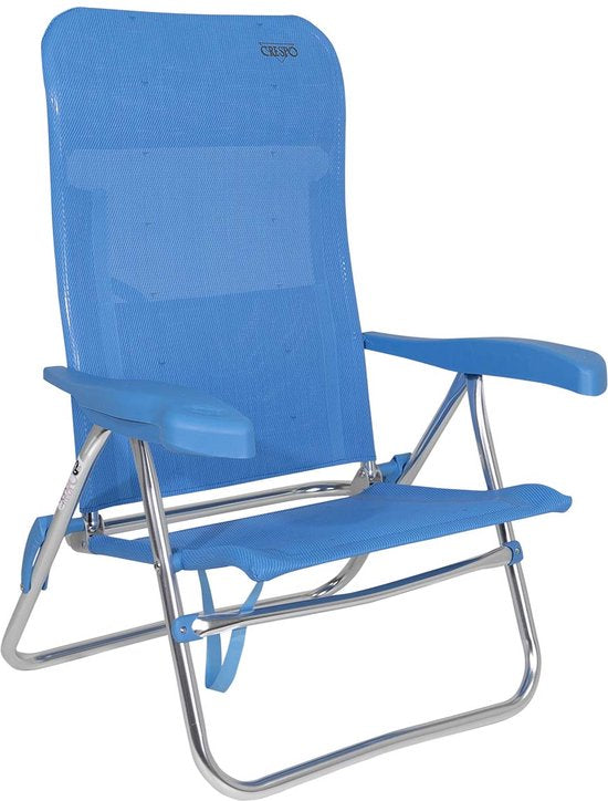 Crespo - Chaise de plage - AL/205 - Bleu