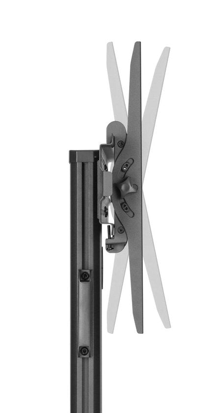 Trépied TV - Support TV - Pied TV - mobile - réglable en hauteur jusqu'à 160 cm