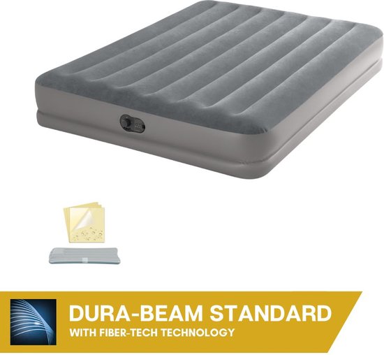 Intex Prestige Mid-Rise air bed - Queen size - Pompe électrique intégrée