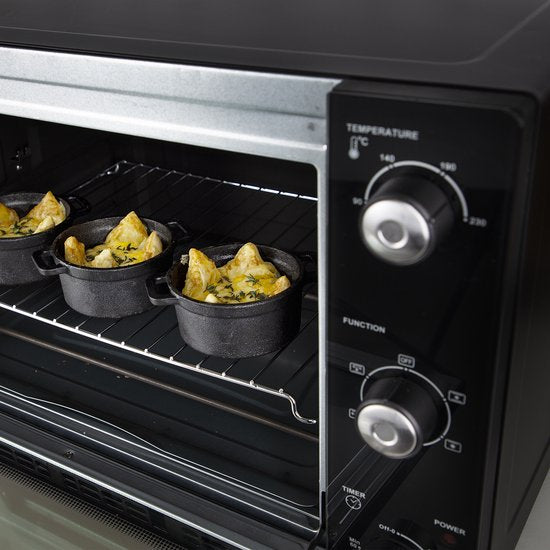 Princess 112751 - Four à convection autonome - 6 modes de cuisson - 32 litres - 1 500 W - Noir
