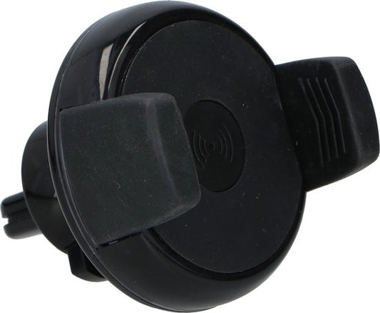 Support de téléphone All Ride pour voiture avec chargeur sans fil - Support de téléphone pour voiture avec ventilation - Chargeur Qi pour voiture - Noir