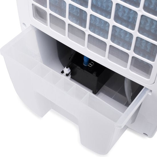 Climatiseur mobile – Minuterie réglable – Télécommande – Pas besoin de tuyau – Rafraîchit et déshumidifie – Tristar AT‑5468 – Blanc