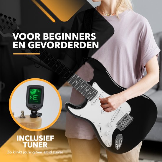Finesse Elektrische Gitaar met Versterker - E-Learning