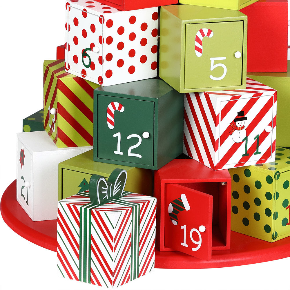 Spielwerk Herbruikbare Adventskalender - Cadeauberg XL 24 Deuren