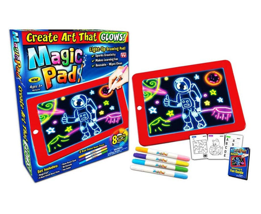 MediaShop Magic Pad - Tableau à dessin lumineux - 34 pièces