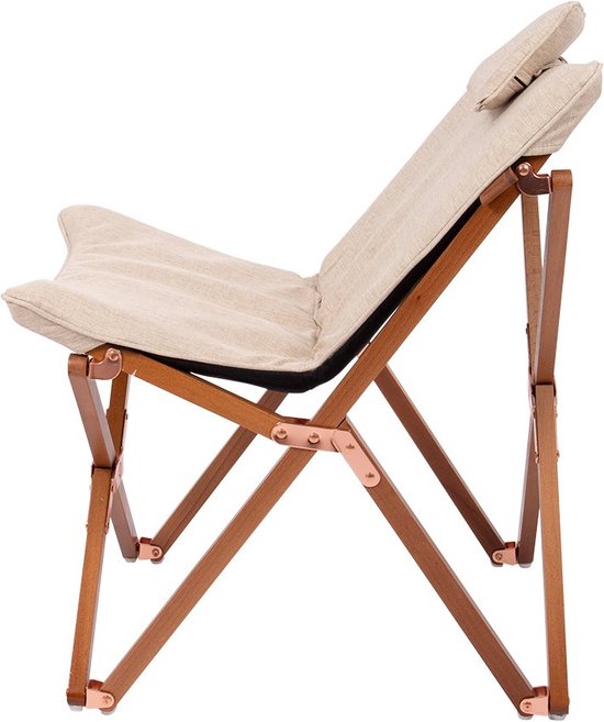 Bo-Camp - Urban Outdoor - Fauteuil de relaxation enfant - Bloomsbury - S - Polyester Oxford - Beige