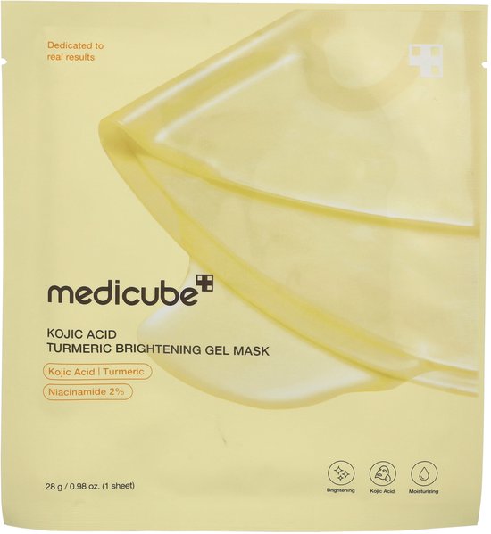 Masque gel éclaircissant Medicube à l'acide kojique et au curcuma