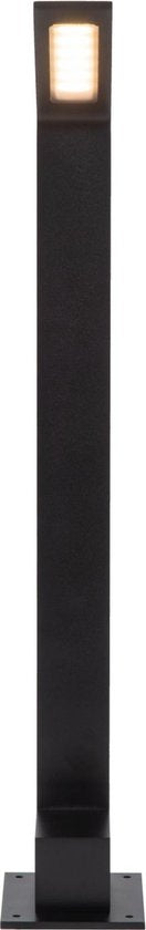 Lucide LAWFORD - Lampe de socle - LED - 1x6 W 3000 K - IP54 - Noir