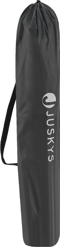 Chaise de camping / Chaise pliante Lido - Gris - Sac de rangement inclus