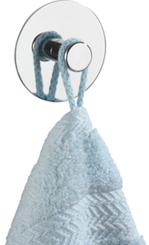Crochet de suspension Wenko Turbo-loc 6 cm, acier inoxydable argenté