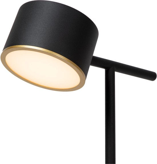 Lucide GIAN - Lampe de table - LED à intensité variable - 1x9 W 2700 K - Noir