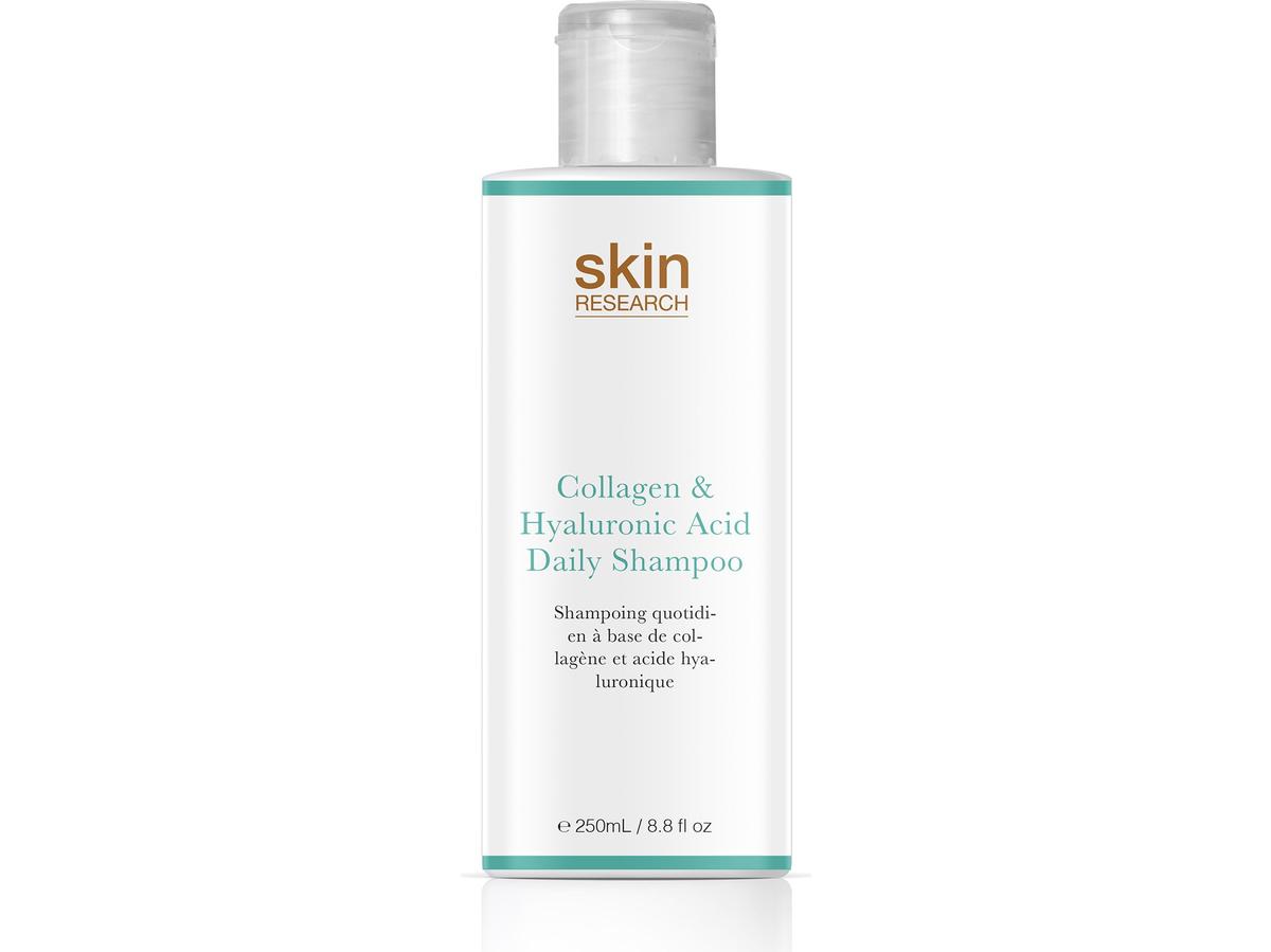 Shampoing Skin Research Daily - Collagène et acide hyaluronique - 250 ml - Transparent