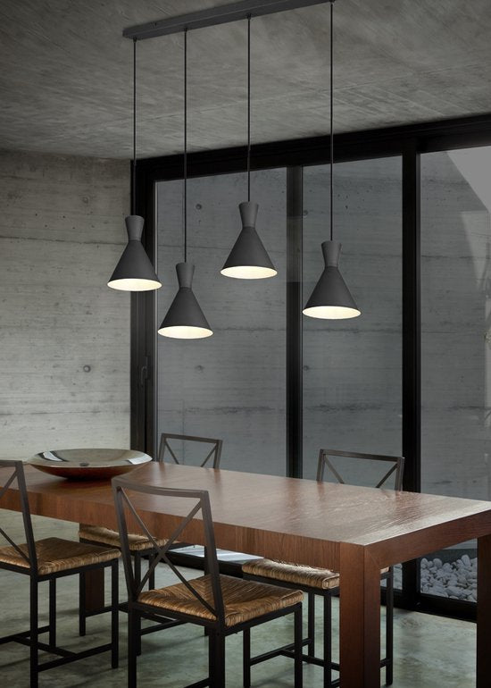 Trio Enzo - Lampe suspendue - Noir