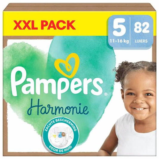 Couches Pampers Harmonie - Taille 5 (13+ kg) - 82 couches